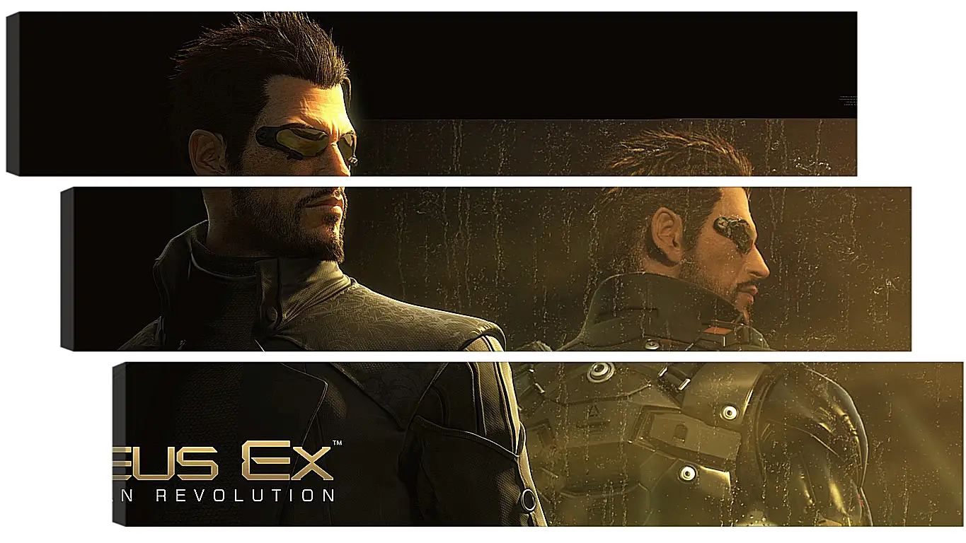 Модульная картина - deus ex human revolution, adam jensen, character
