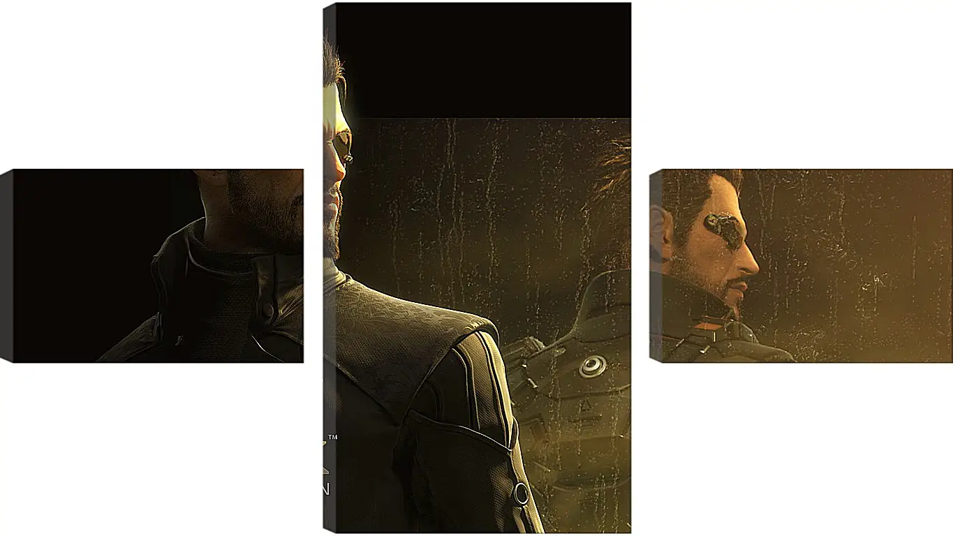 Модульная картина - deus ex human revolution, adam jensen, character
