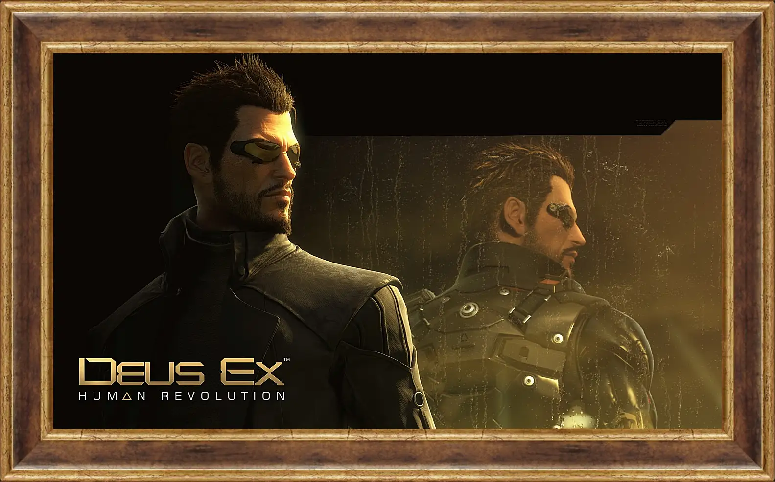 Картина в раме - deus ex human revolution, adam jensen, character
