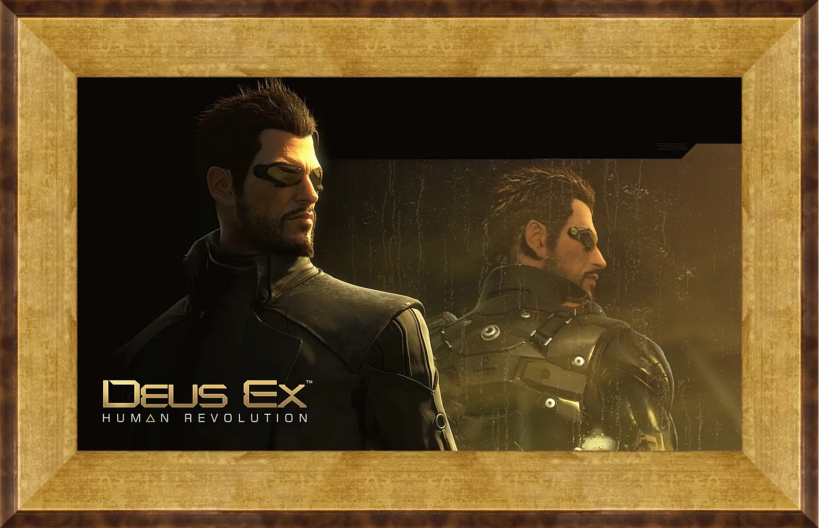 Картина в раме - deus ex human revolution, adam jensen, character
