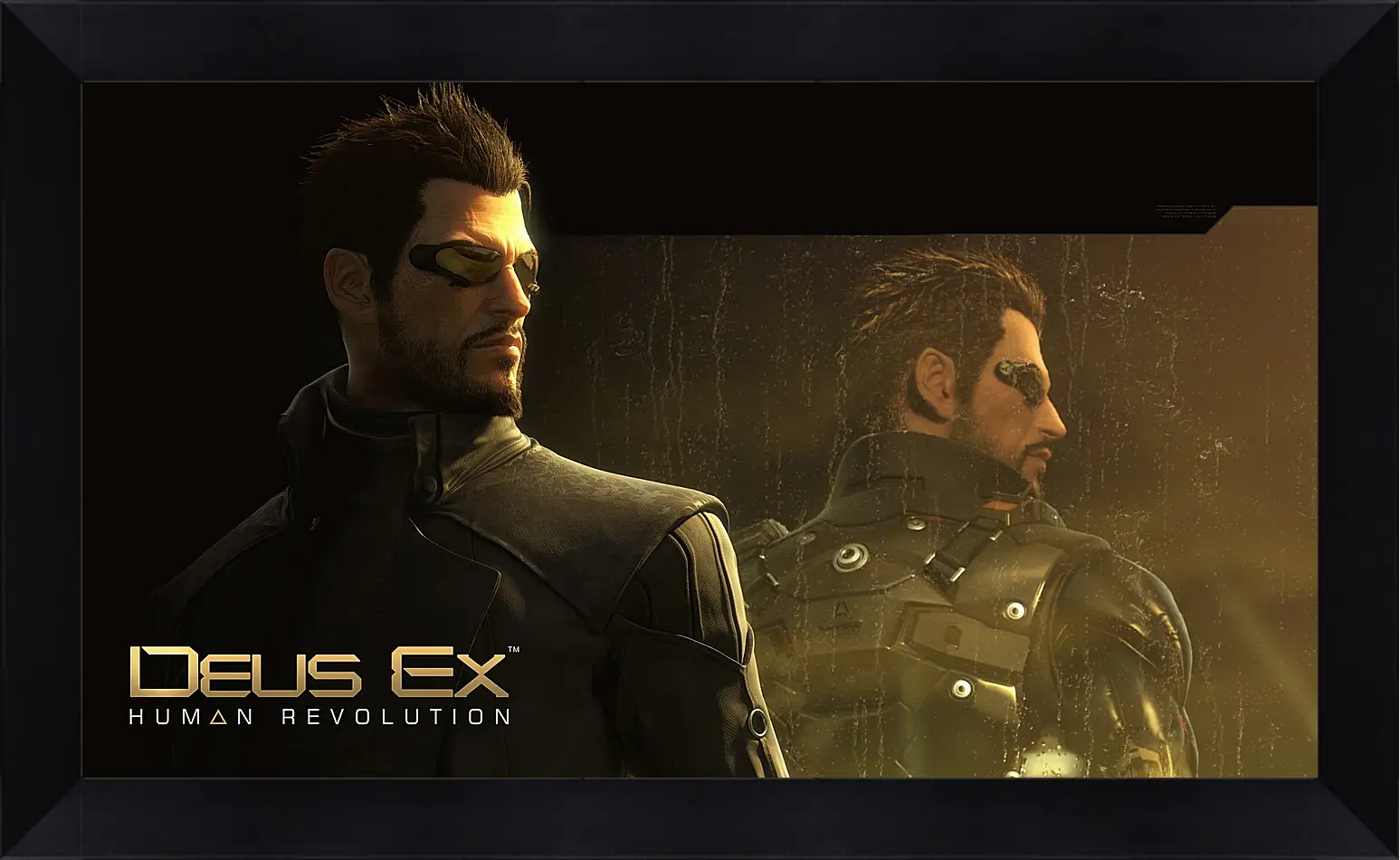 Картина в раме - deus ex human revolution, adam jensen, character
