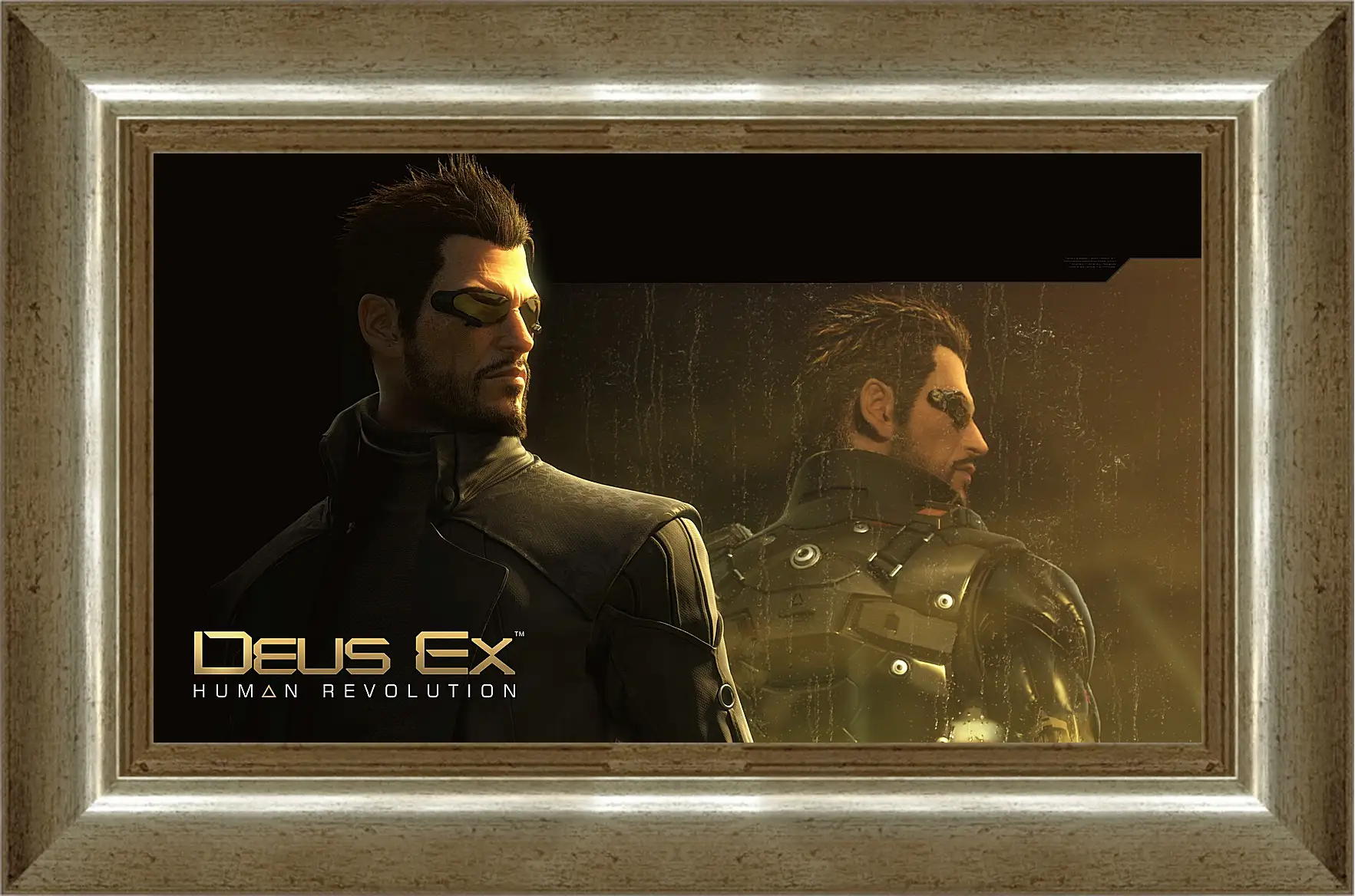 Картина в раме - deus ex human revolution, adam jensen, character
