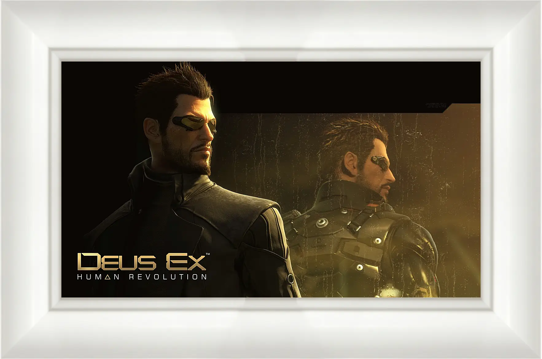 Картина в раме - deus ex human revolution, adam jensen, character
