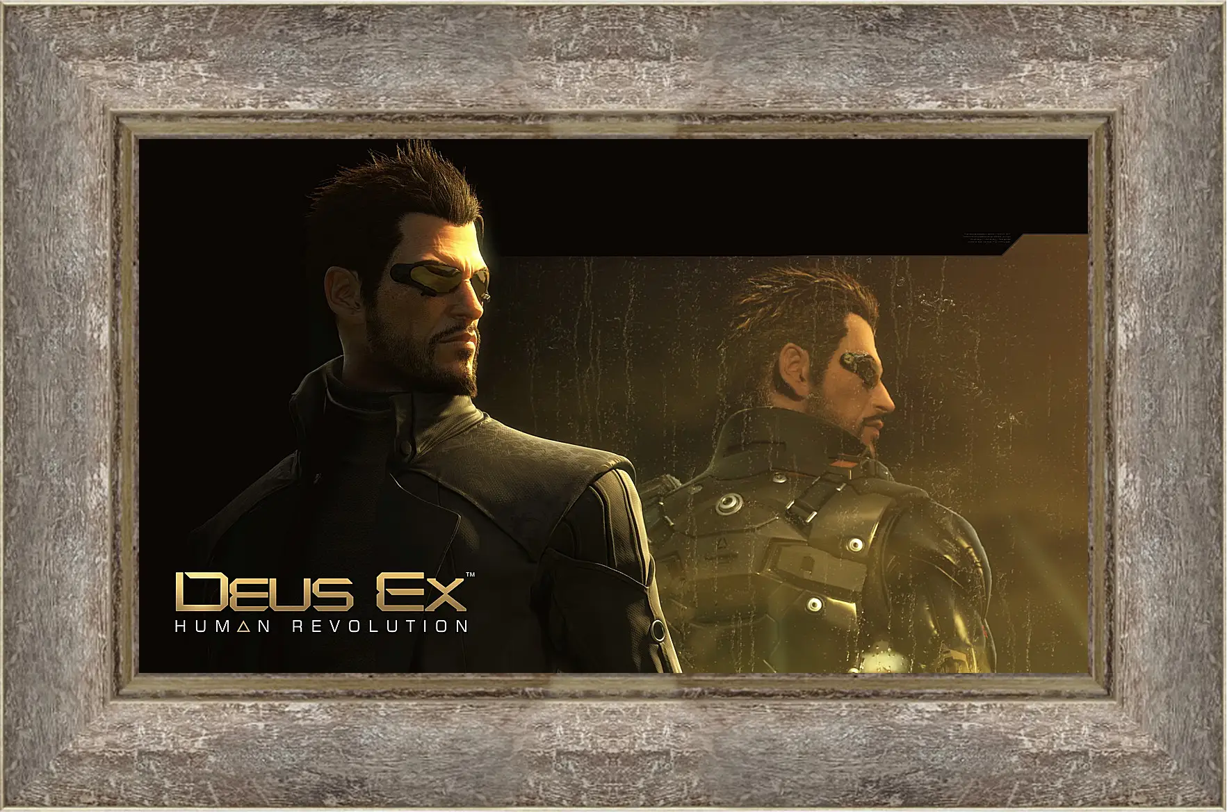 Картина в раме - deus ex human revolution, adam jensen, character
