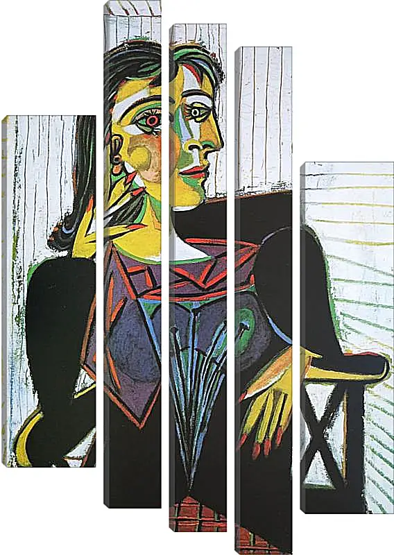 Модульная картина - Portrait of Dora Maar. Пабло Пикассо