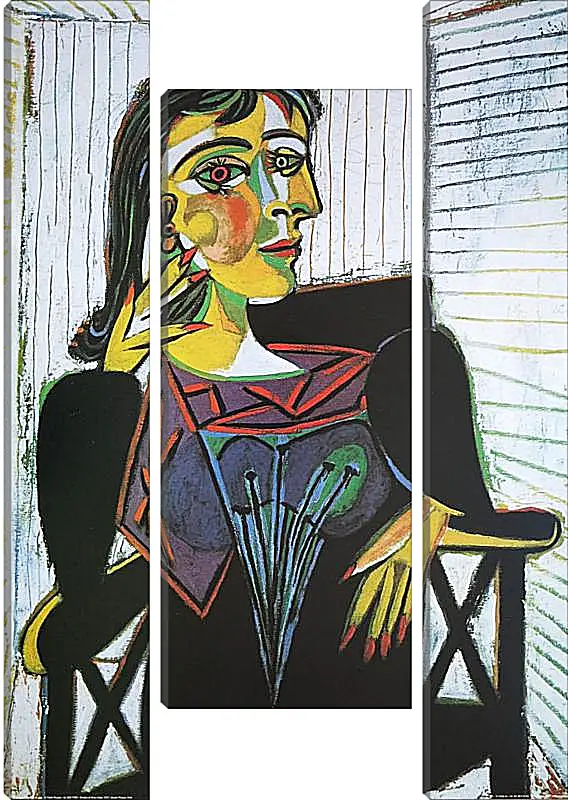 Модульная картина - Portrait of Dora Maar. Пабло Пикассо