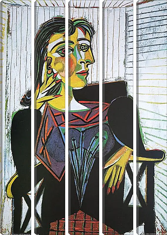 Модульная картина - Portrait of Dora Maar. Пабло Пикассо
