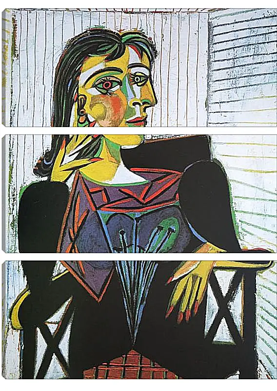 Модульная картина - Portrait of Dora Maar. Пабло Пикассо
