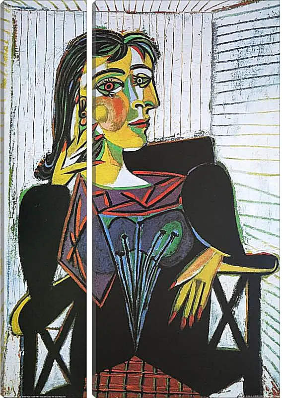 Модульная картина - Portrait of Dora Maar. Пабло Пикассо