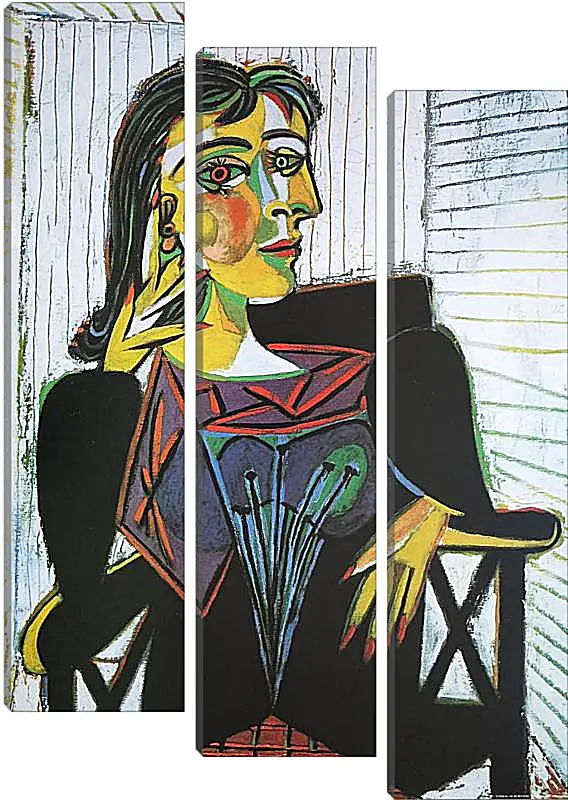 Модульная картина - Portrait of Dora Maar. Пабло Пикассо