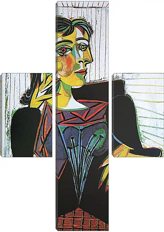 Модульная картина - Portrait of Dora Maar. Пабло Пикассо