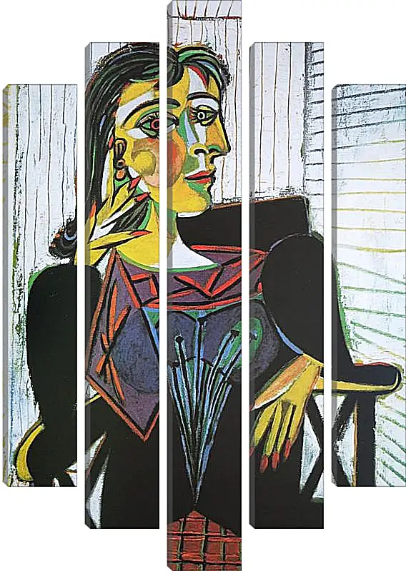 Модульная картина - Portrait of Dora Maar. Пабло Пикассо
