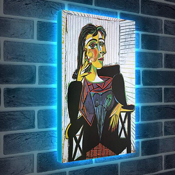 Лайтбокс световая панель - Portrait of Dora Maar. Пабло Пикассо
