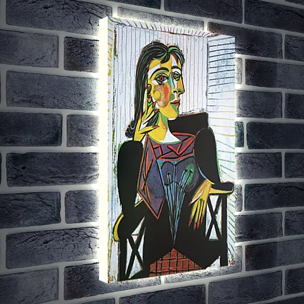 Лайтбокс световая панель - Portrait of Dora Maar. Пабло Пикассо