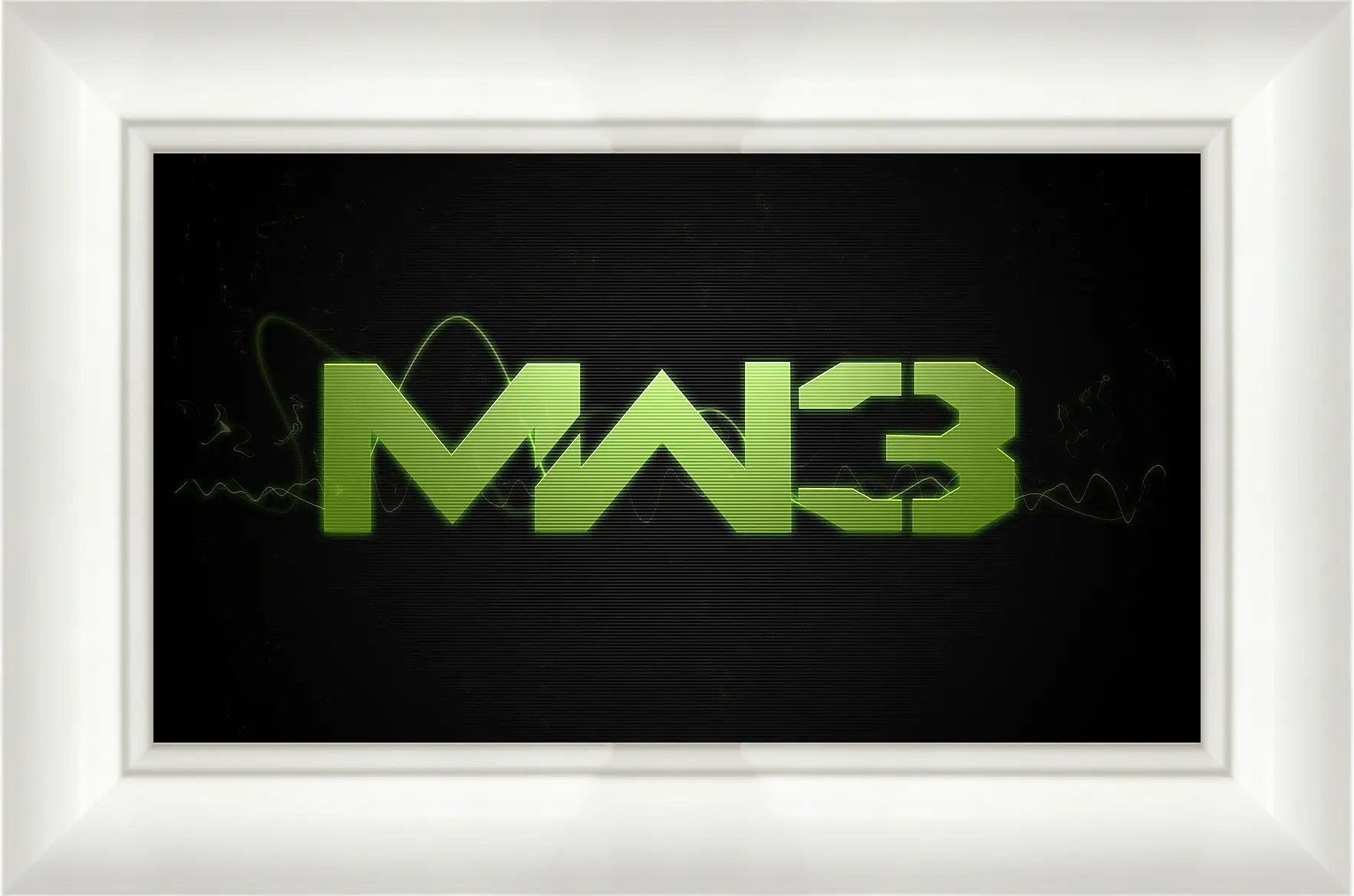 Картина в раме - call of duty modern warfare 3, game, font
