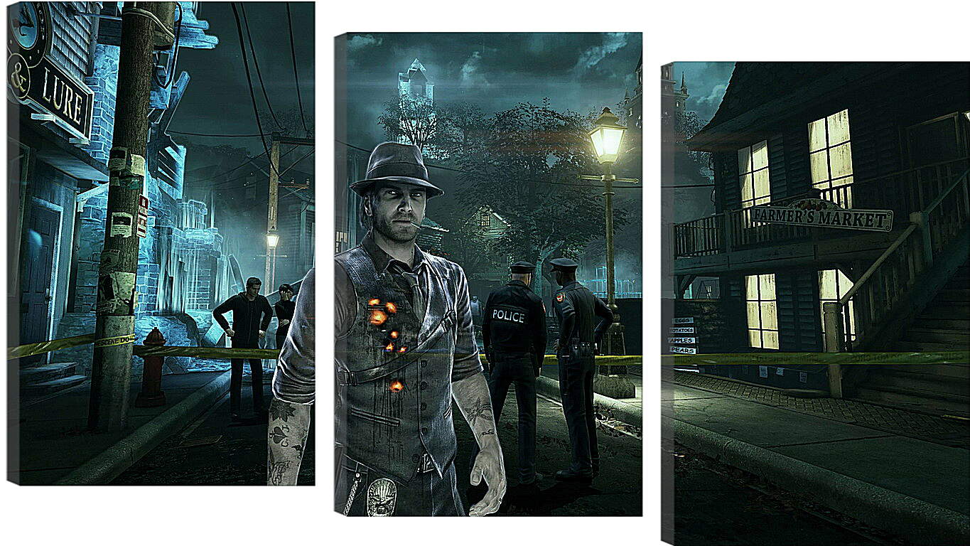 Модульная картина - murdered soul suspect, pc, playstation 3
