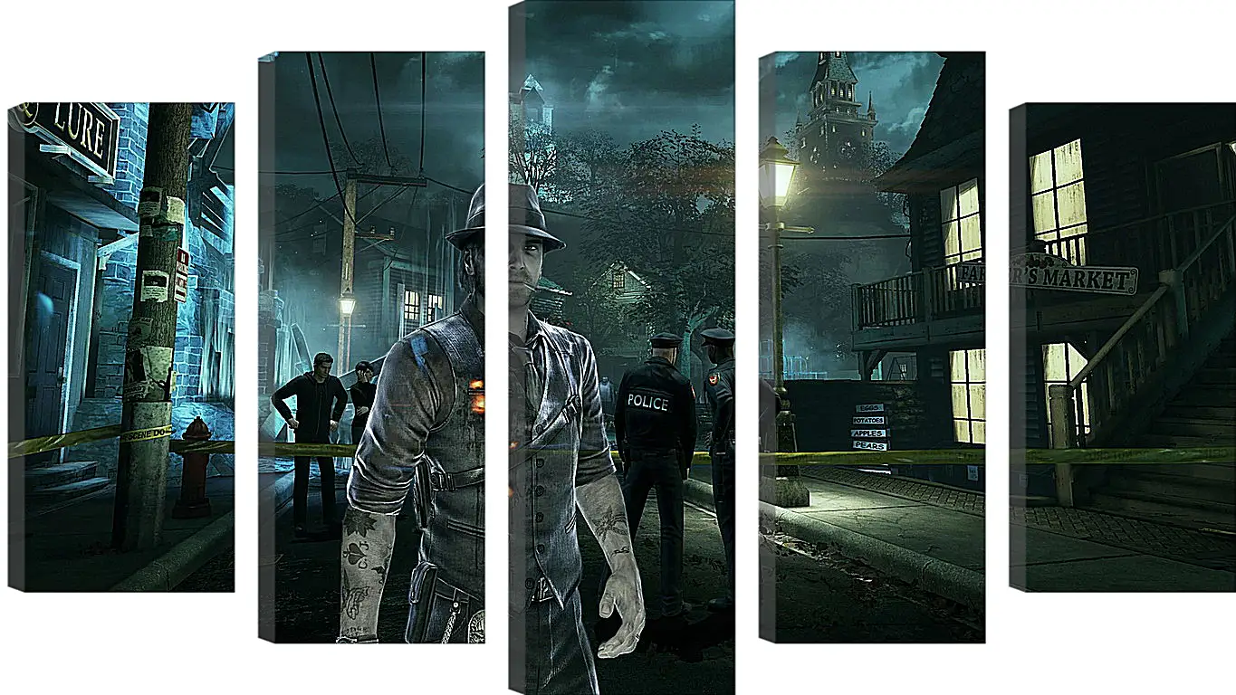 Модульная картина - murdered soul suspect, pc, playstation 3
