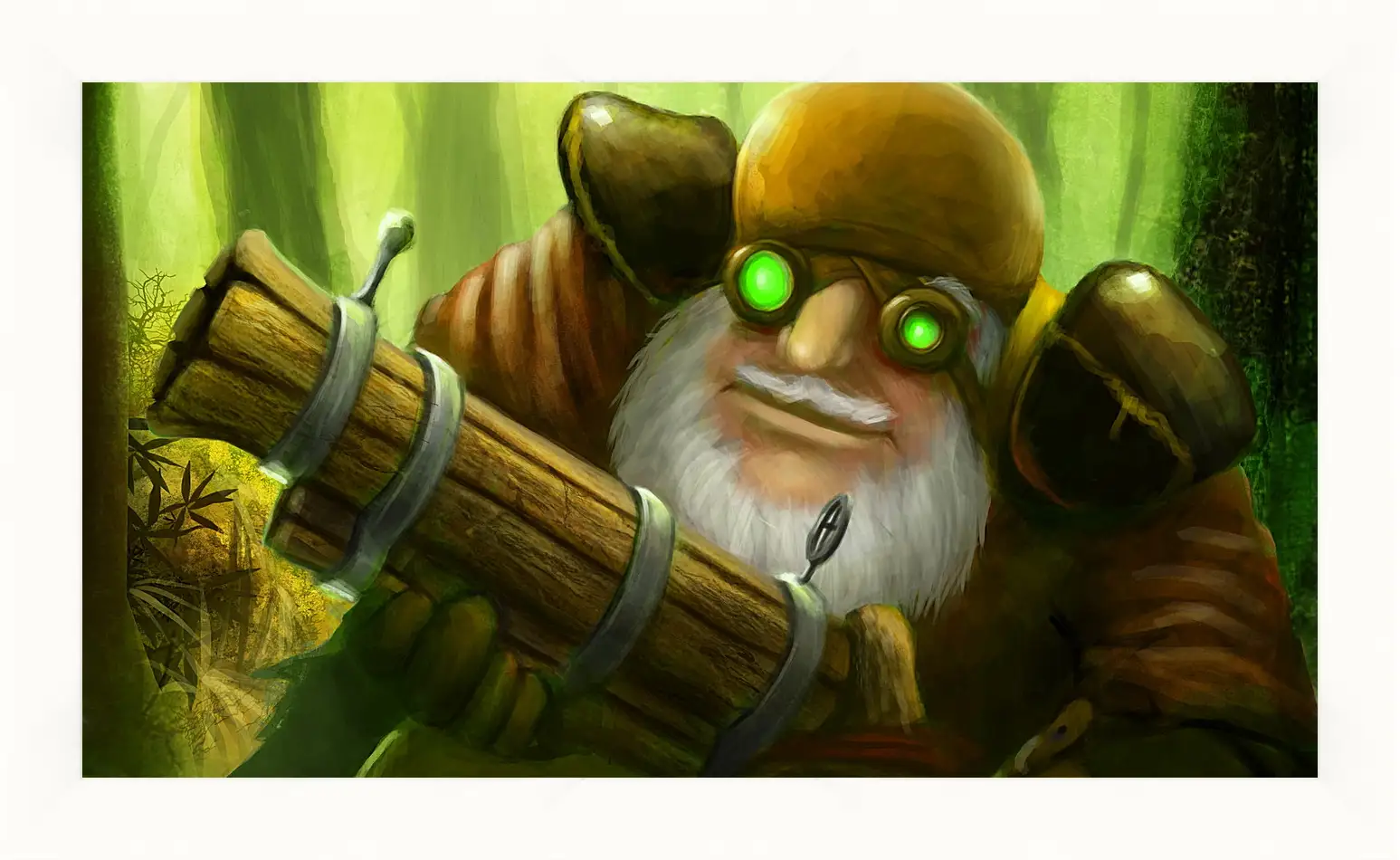 Картина в раме - kardel sharpeye, sniper, dota 2
