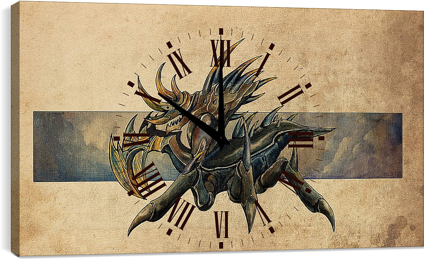 Часы картина - nyx assassin, nyx, dota 2
