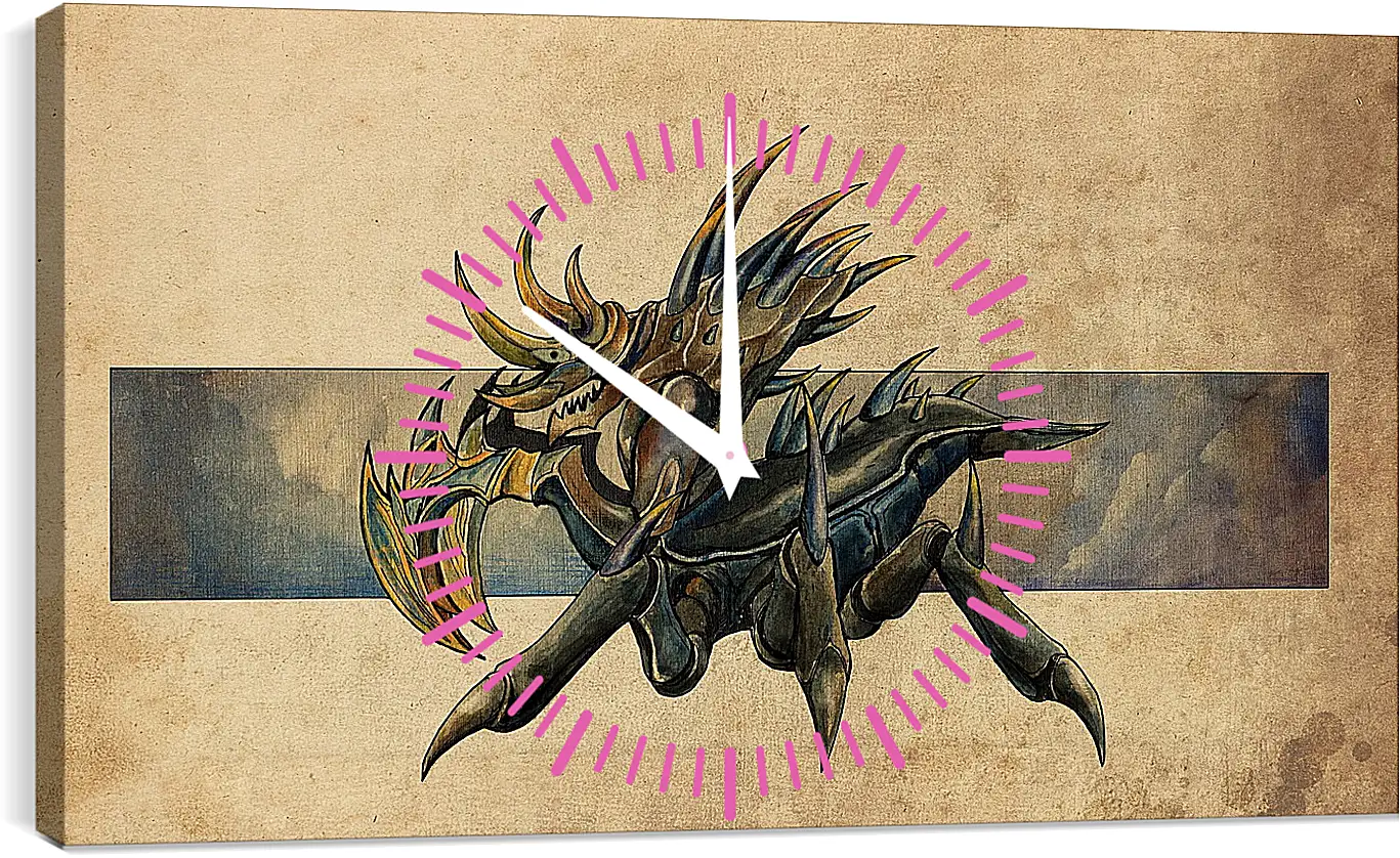 Часы картина - nyx assassin, nyx, dota 2
