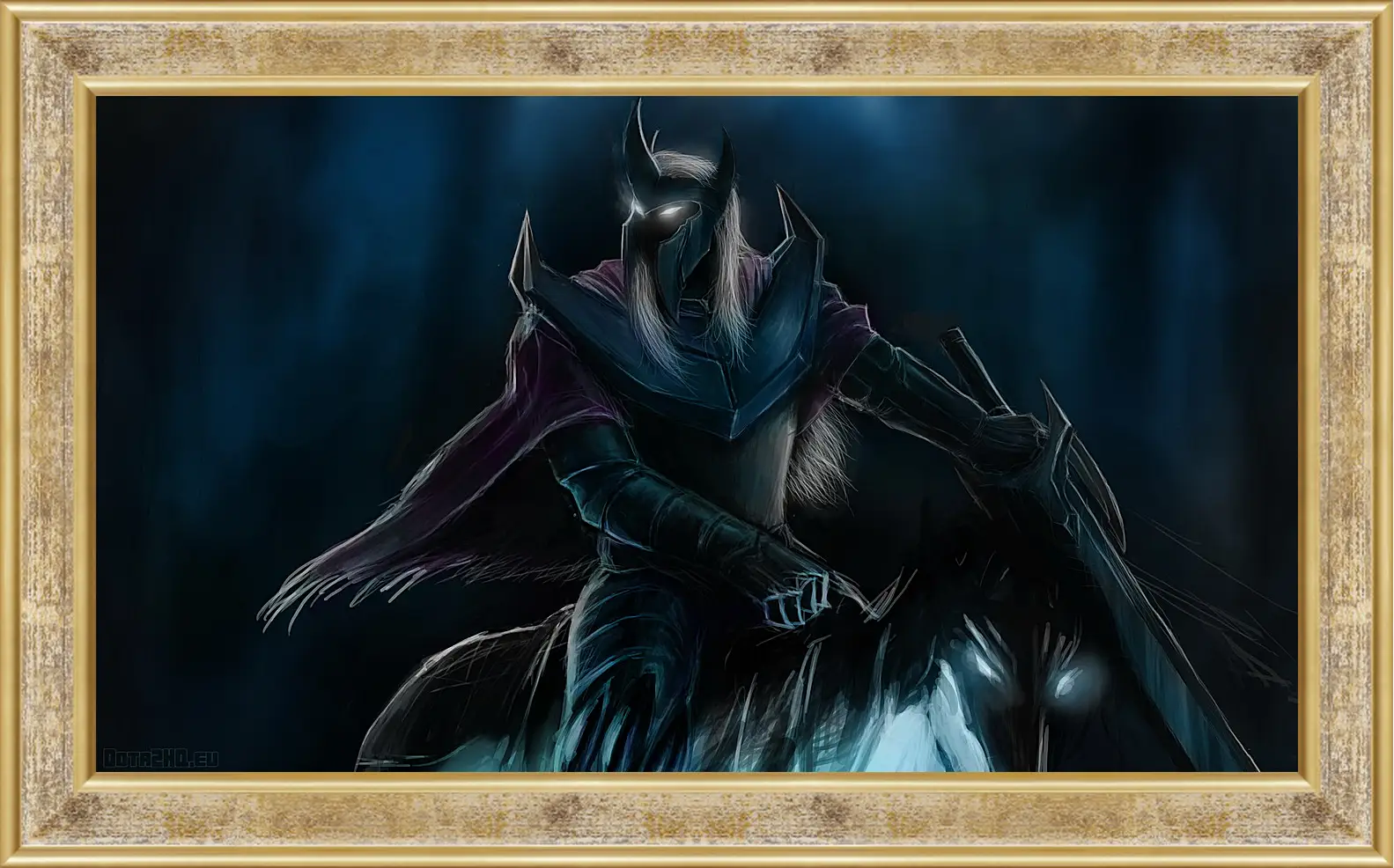 Картина в раме - abaddon, lord of avernus, dota 2
