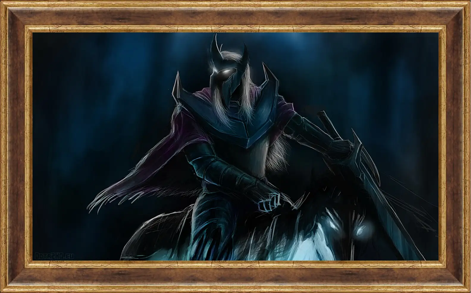 Картина в раме - abaddon, lord of avernus, dota 2
