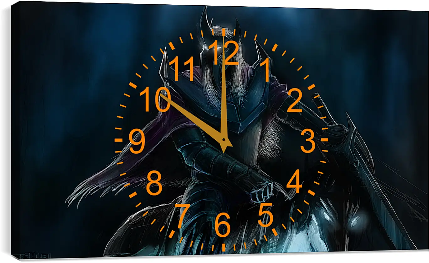 Часы картина - abaddon, lord of avernus, dota 2
