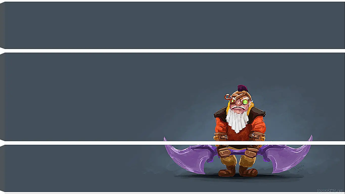 Модульная картина - dwarven sniper, dota 2, art
