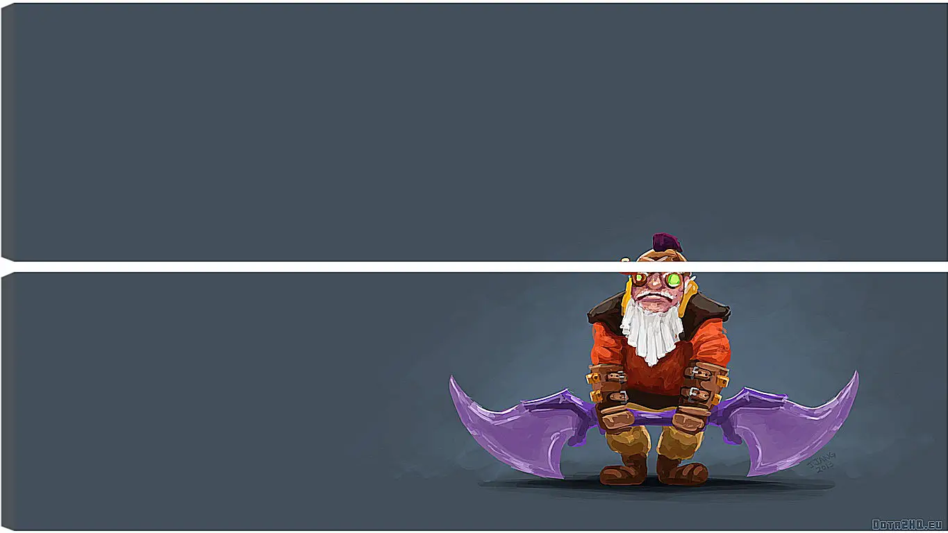 Модульная картина - dwarven sniper, dota 2, art
