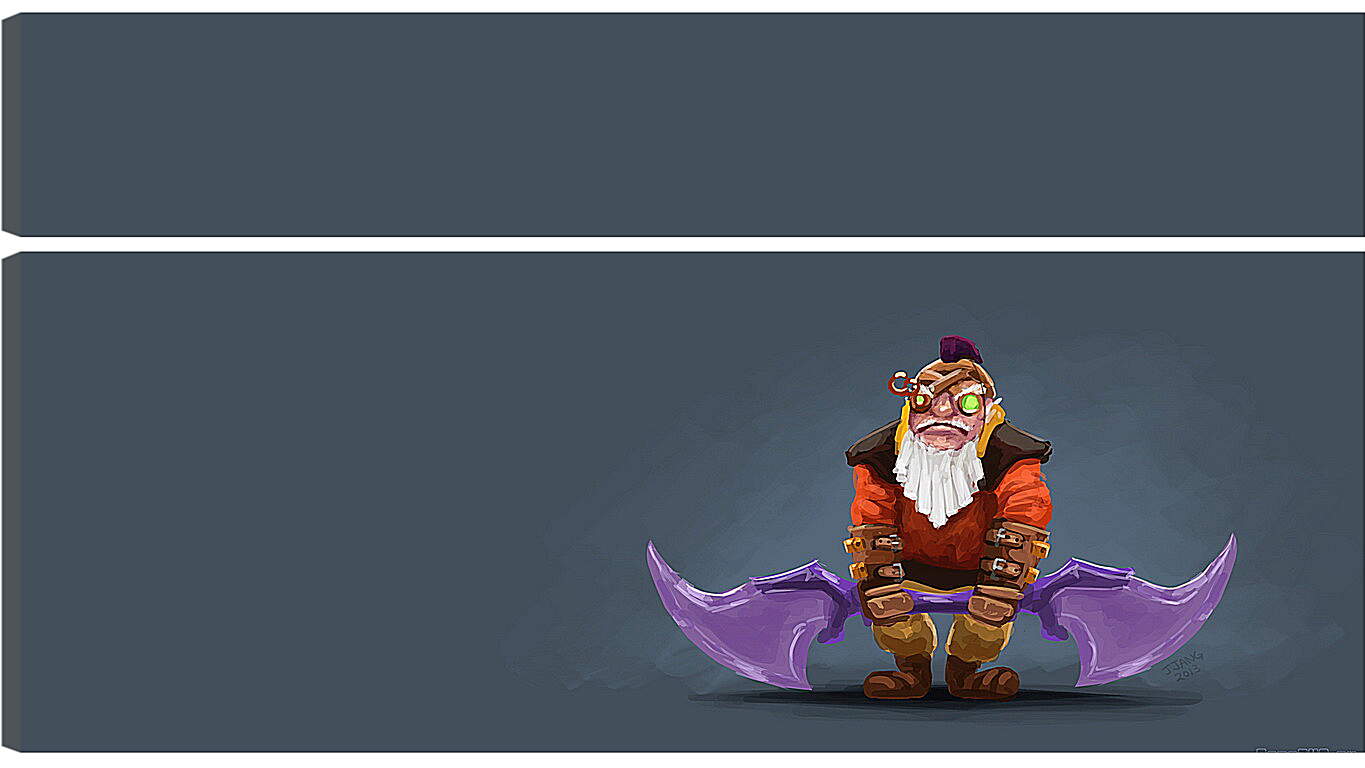 Модульная картина - dwarven sniper, dota 2, art
