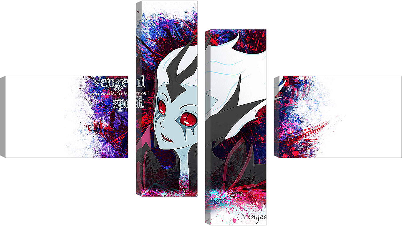 Модульная картина - vengeful spirit, dota 2, art
