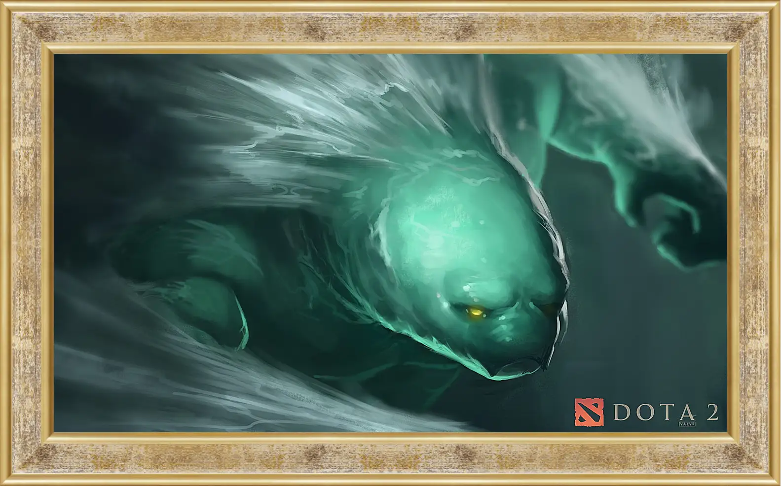 Картина в раме - morphling, dota 2, art
