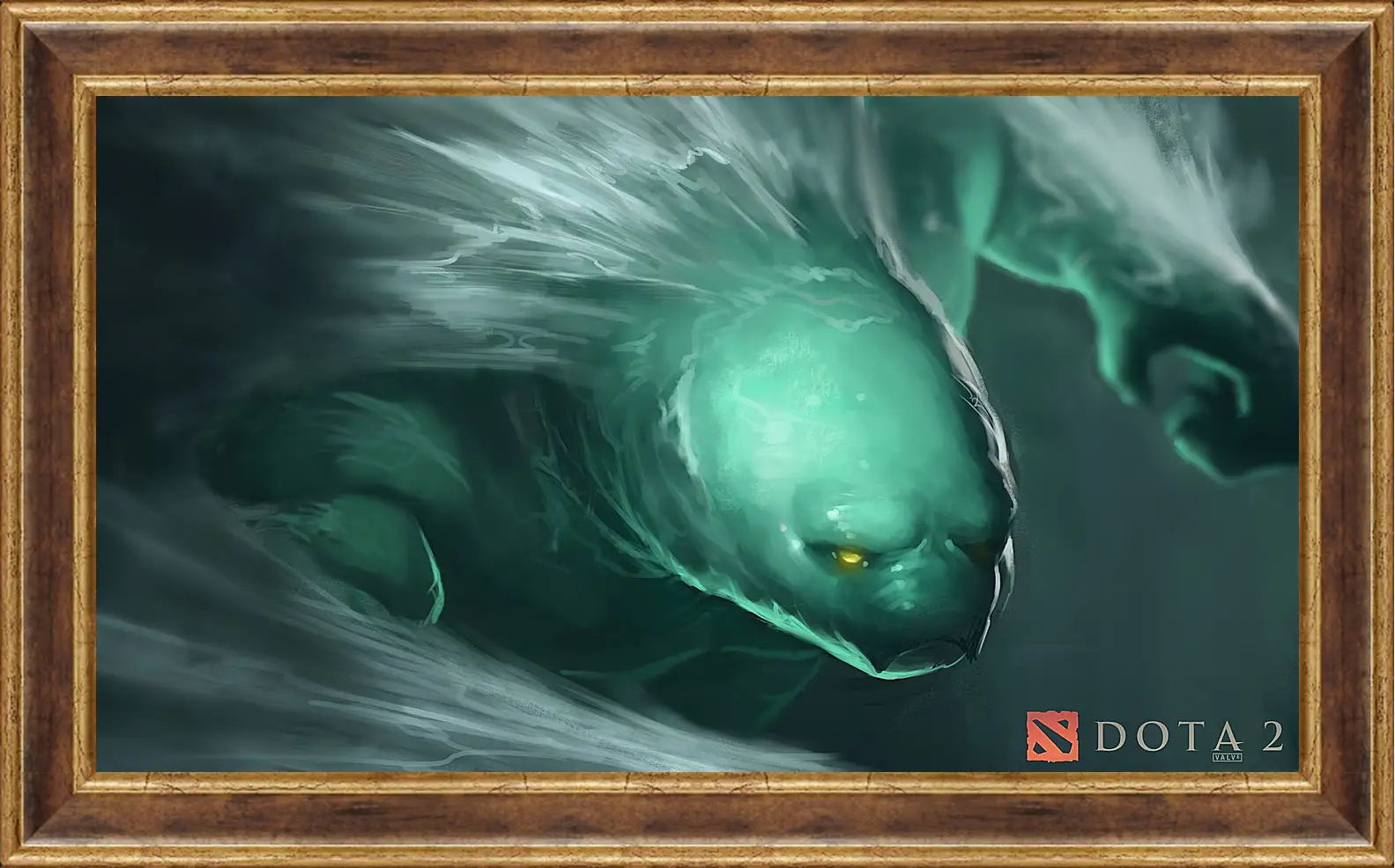 Картина в раме - morphling, dota 2, art
