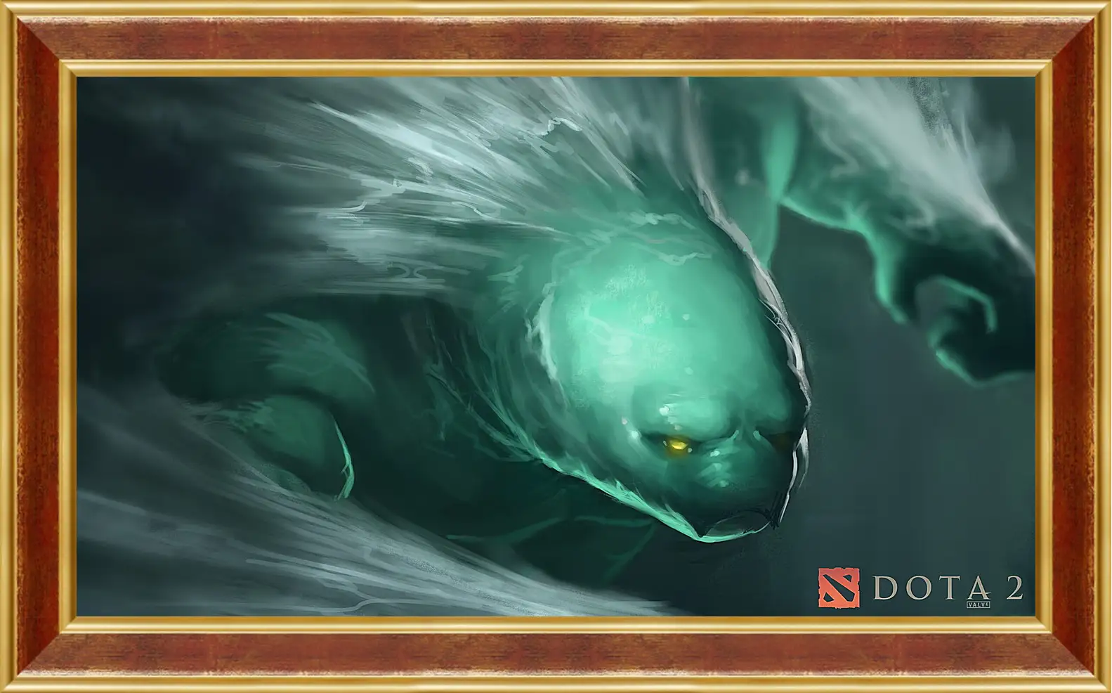 Картина в раме - morphling, dota 2, art
