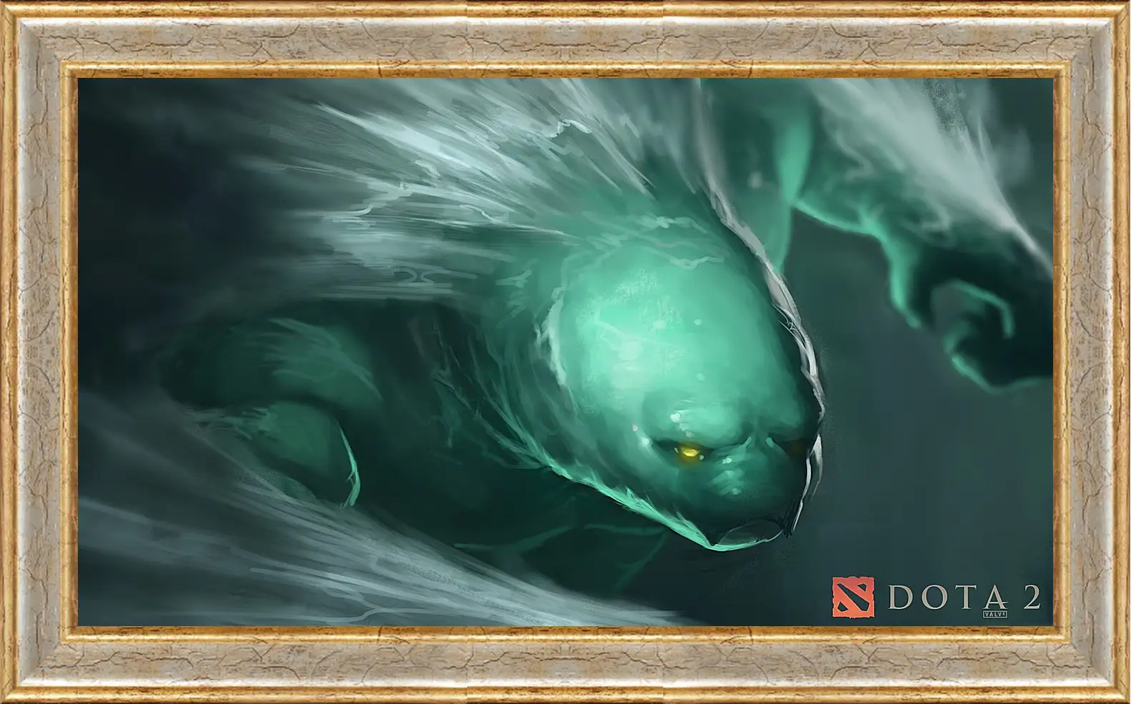 Картина в раме - morphling, dota 2, art
