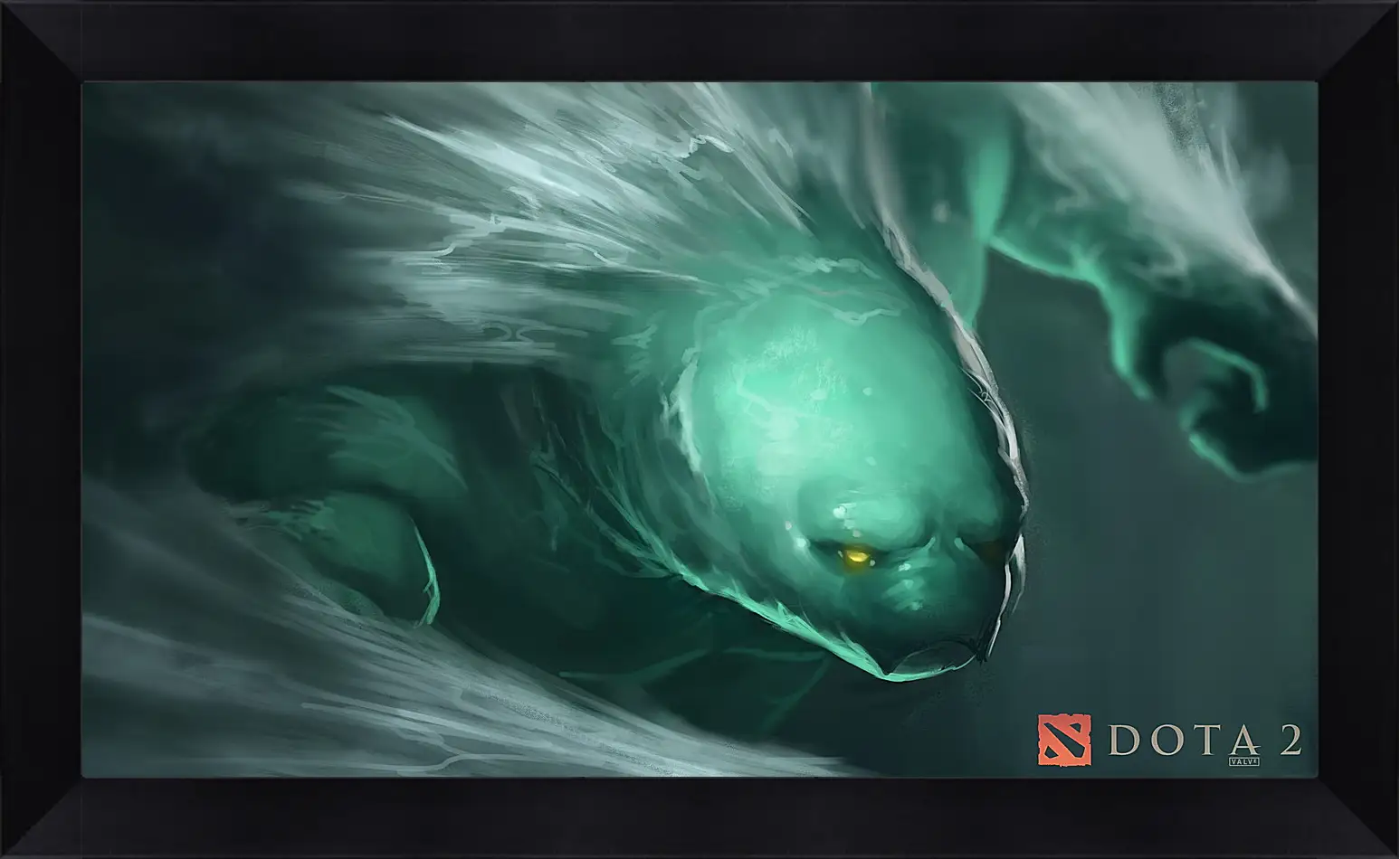 Картина в раме - morphling, dota 2, art
