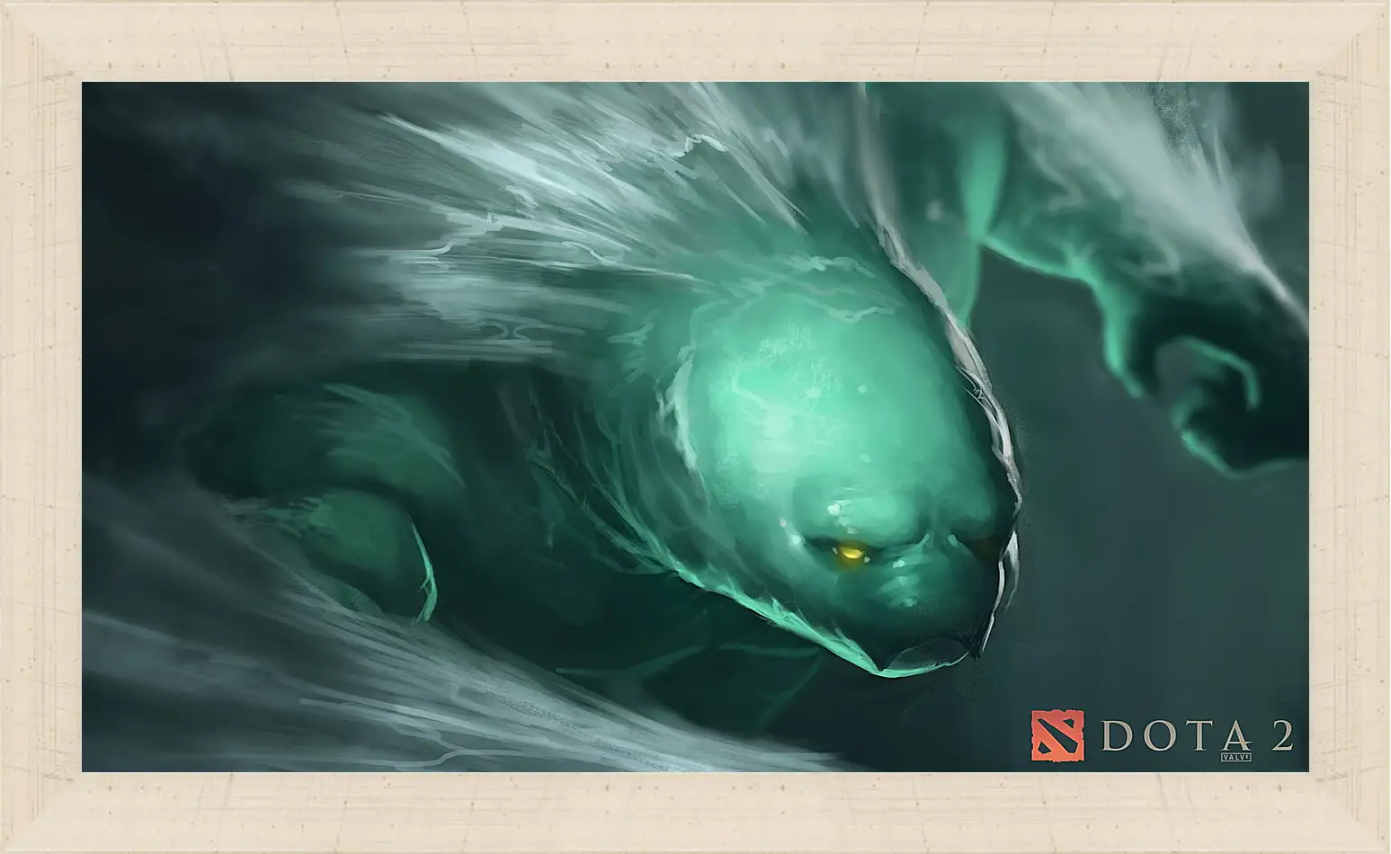 Картина в раме - morphling, dota 2, art
