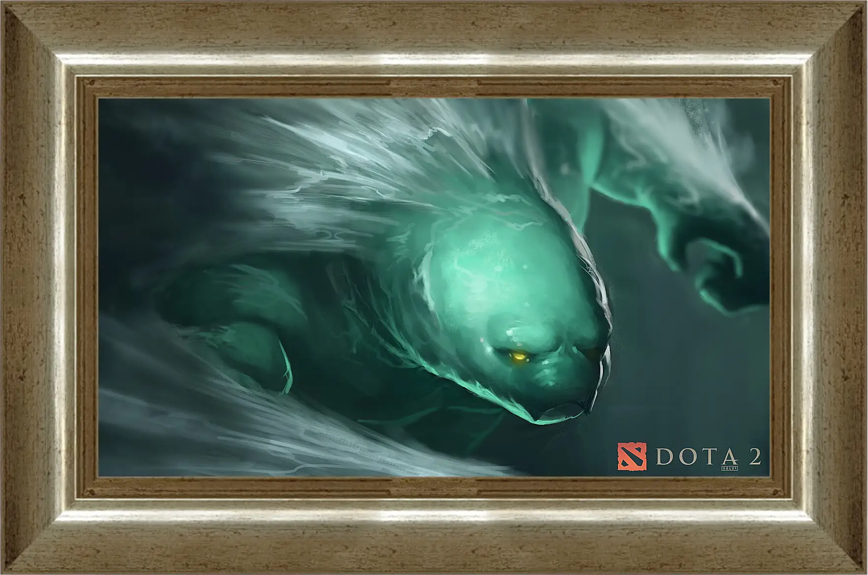 Картина в раме - morphling, dota 2, art
