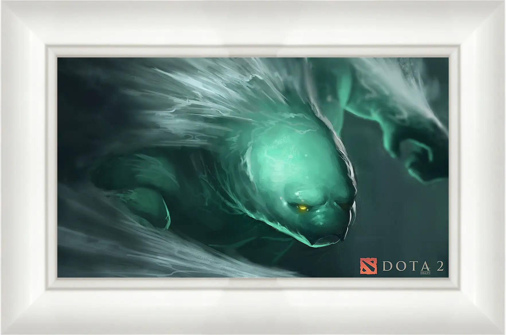 Картина в раме - morphling, dota 2, art
