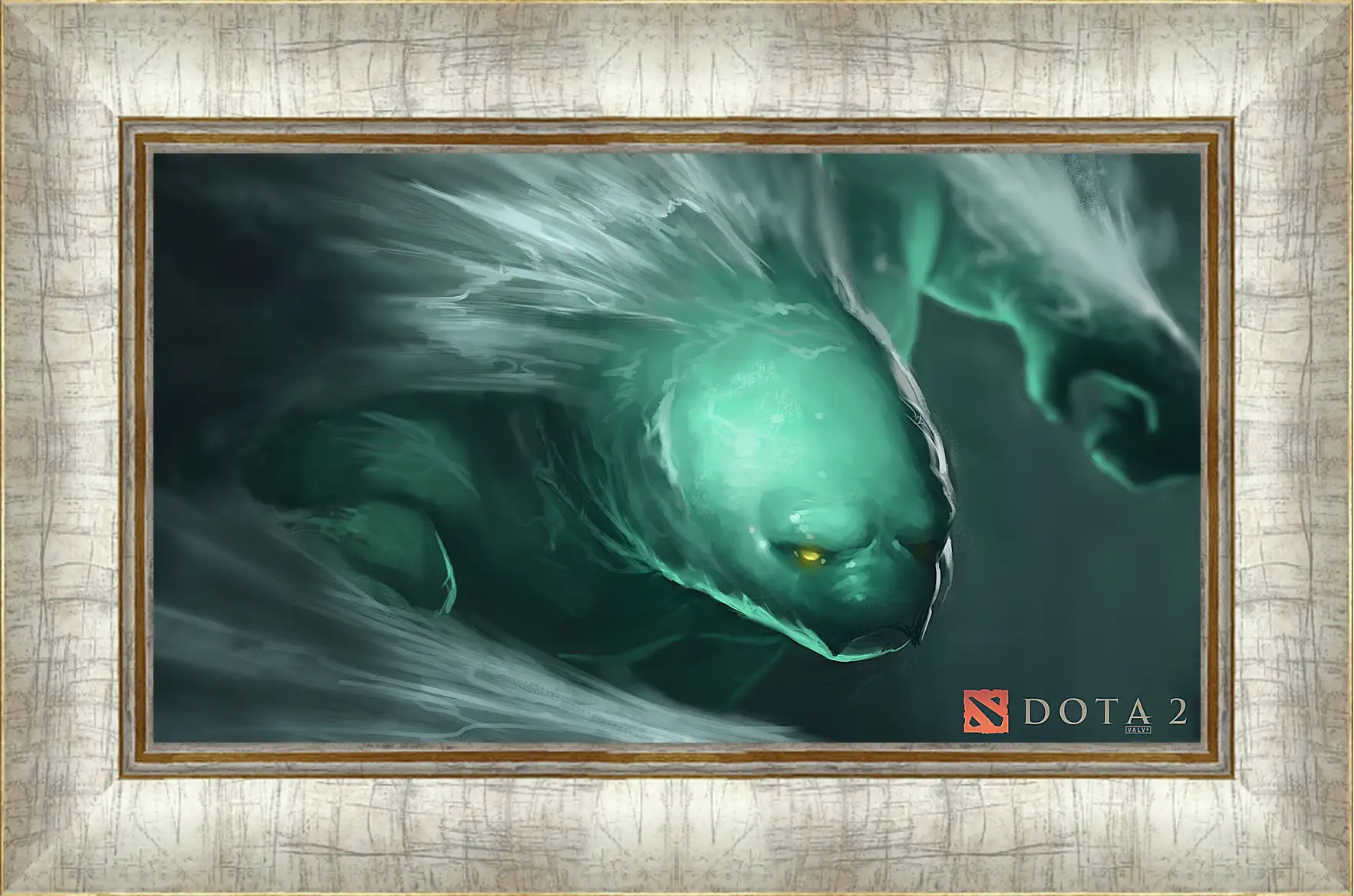 Картина в раме - morphling, dota 2, art
