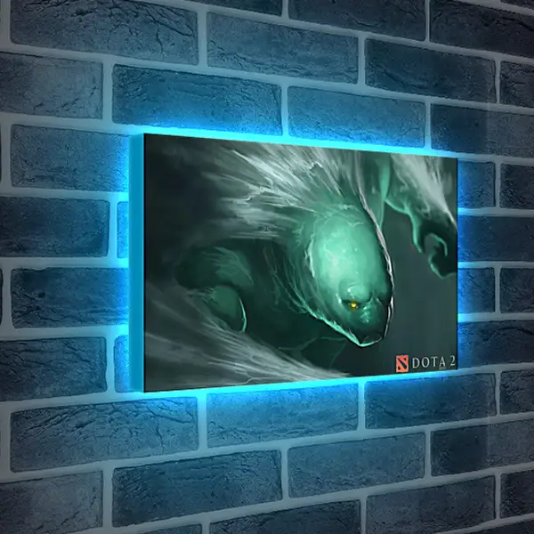 Лайтбокс световая панель - morphling, dota 2, art
