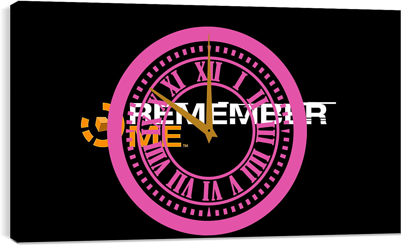 Часы картина - remember me, dontnod entertainment, futuristic game

