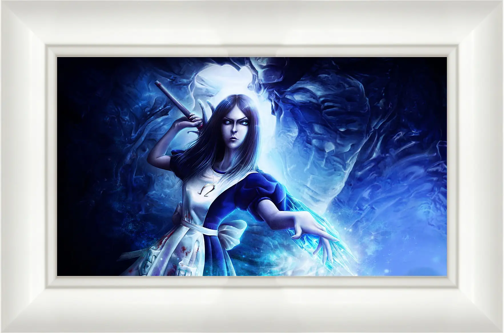 Картина в раме - alice madness returns, wand, crystal
