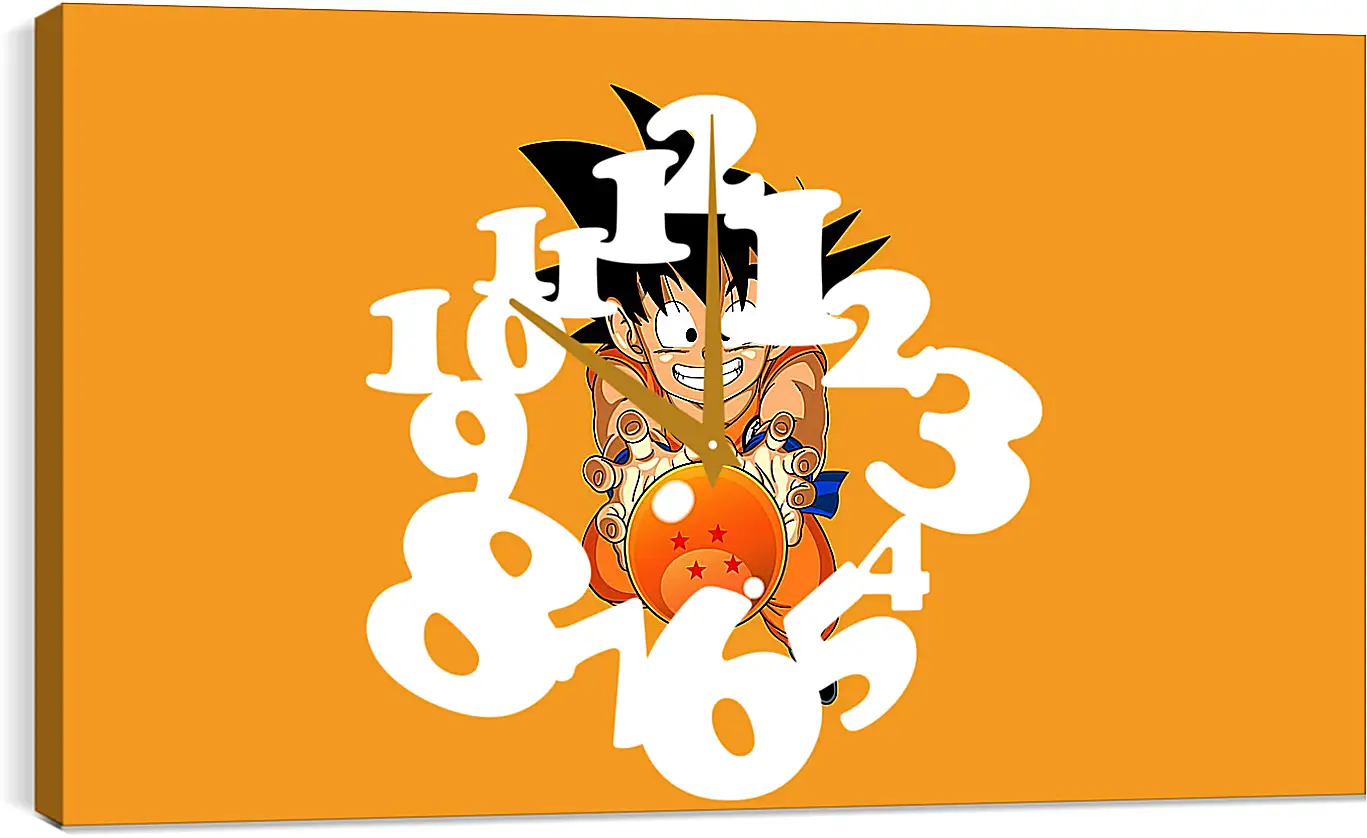 Часы картина - goku nube voladora, nube voladora, dragon ball
