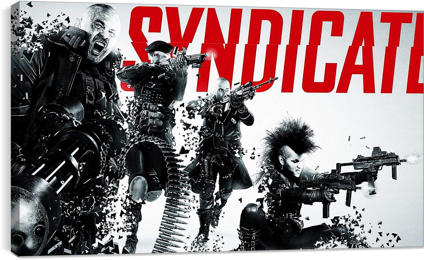 Постер и плакат - syndicate, shooter, starbreeze studios
