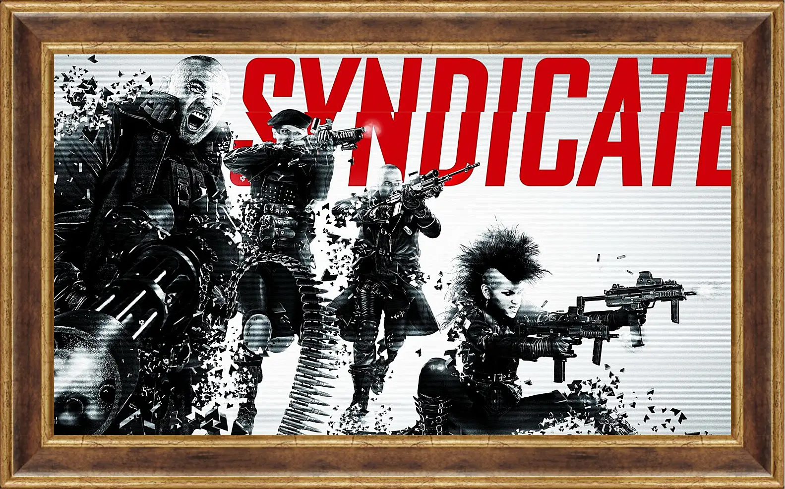 Картина в раме - syndicate, shooter, starbreeze studios
