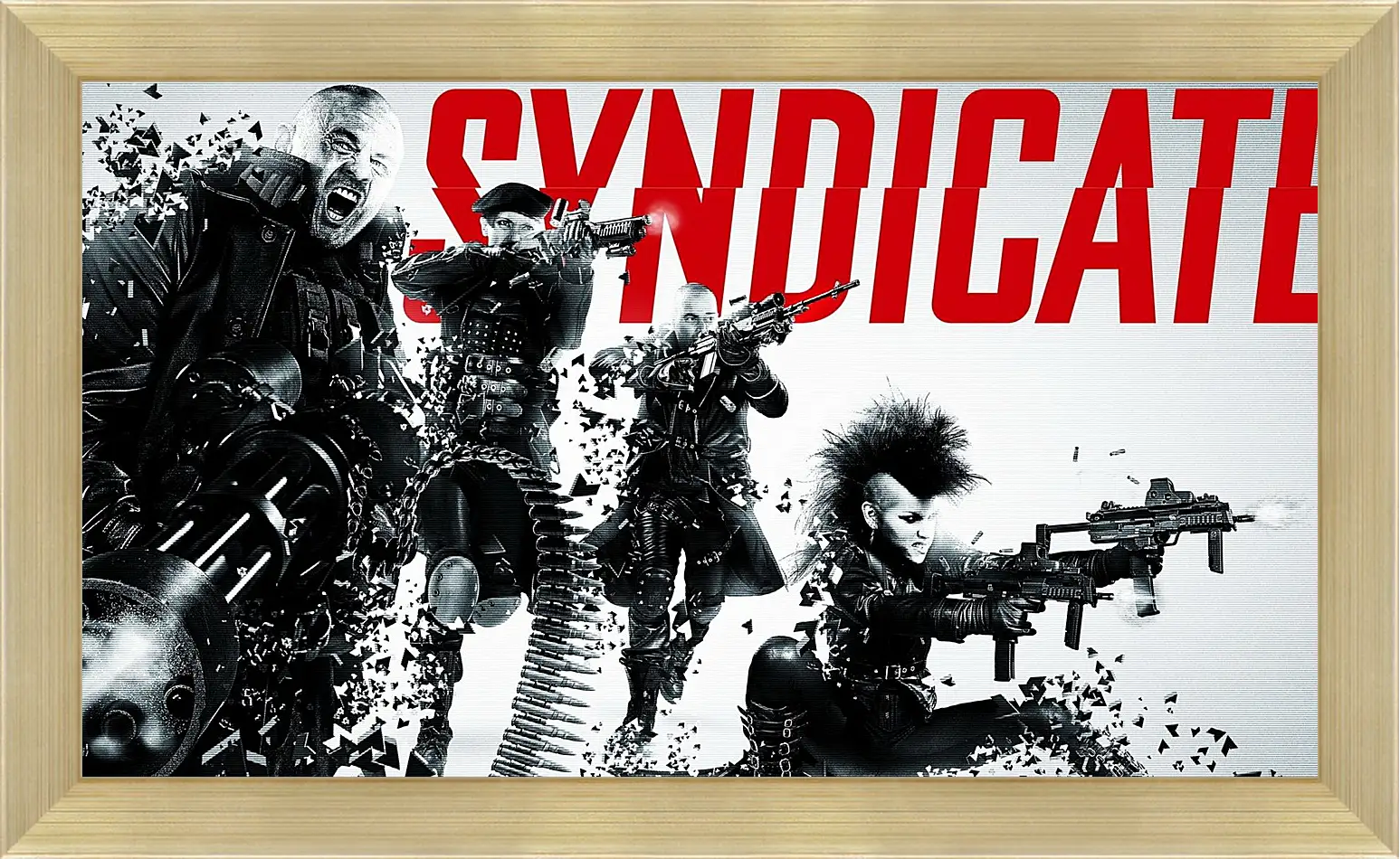 Картина в раме - syndicate, shooter, starbreeze studios
