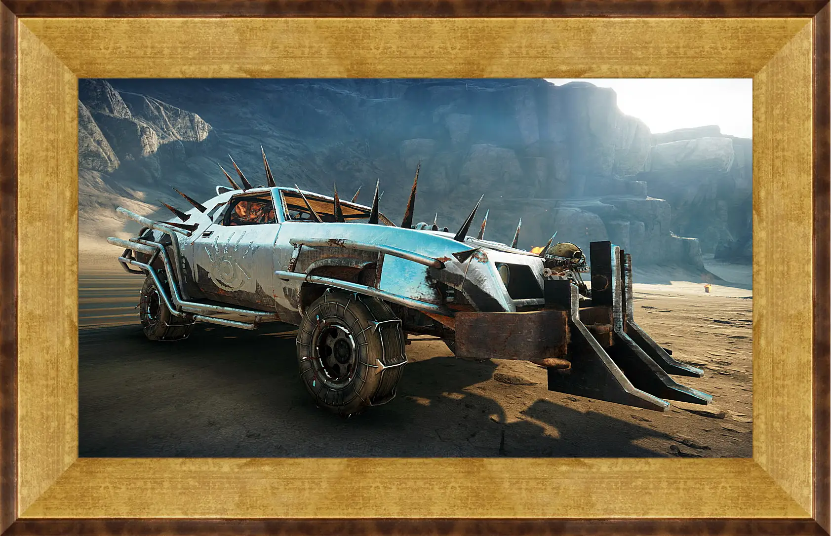 Картина в раме - mad max, fury road, car
