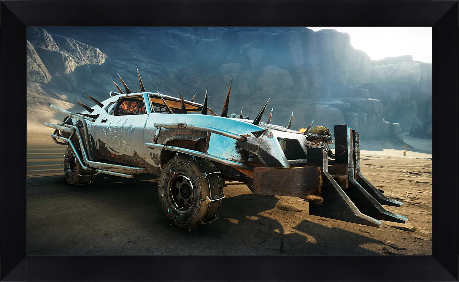 Картина в раме - mad max, fury road, car
