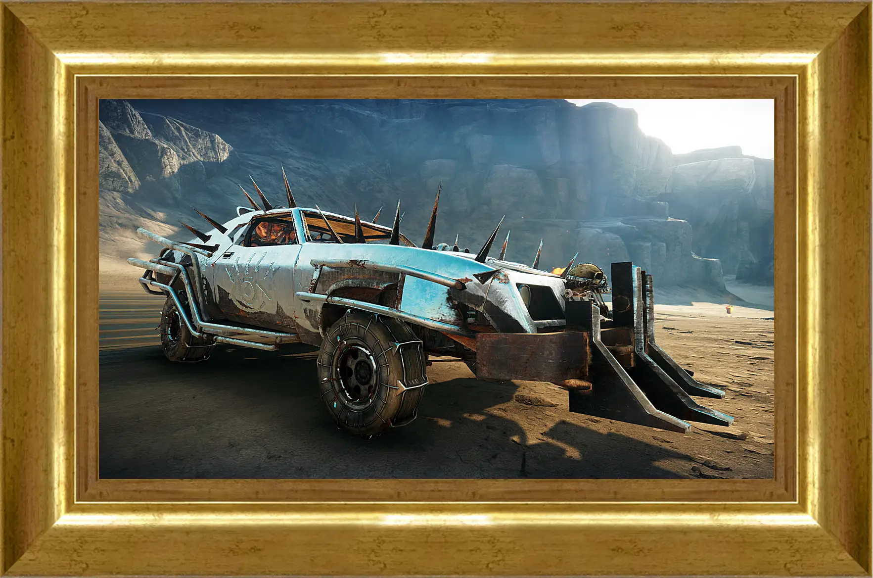 Картина в раме - mad max, fury road, car
